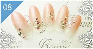 ブライダルネイル-08